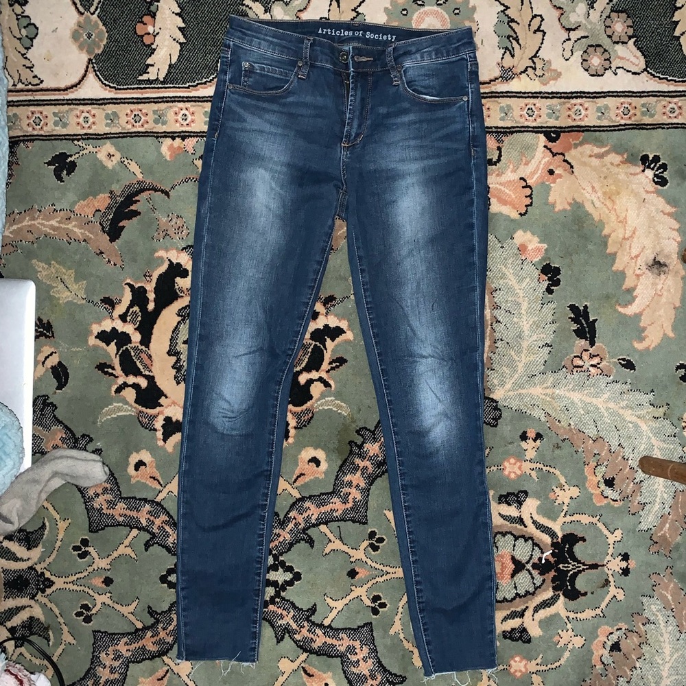 Blue Skinny Jeans
